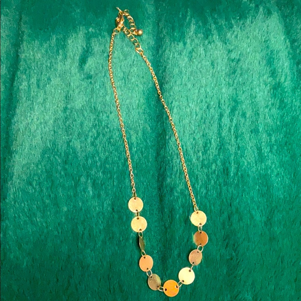 Gold necklace